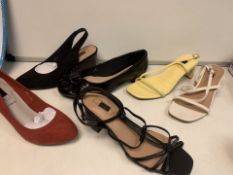 30 X BRAND NEW ASSORTED LADIES FASHION SHOES IN VARIOUS STYLES AND SIZES
