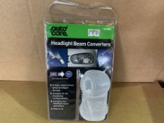 24 X BRAND NEW HEADLIGHT BEAM CONVERTERS RRP 9.99 EACH