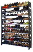 6 X NEW BOXED PROGEN LUXURY 10 TIER/LAYER XL SHOE RACKS. RRP £39.99 EACH