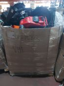 (V199) PALLET TO CONTAIN 36 X ASSORTED CUSTOMER RETURNED ITEMS TO INCLUDE: FLYMO GARDEN VAC,