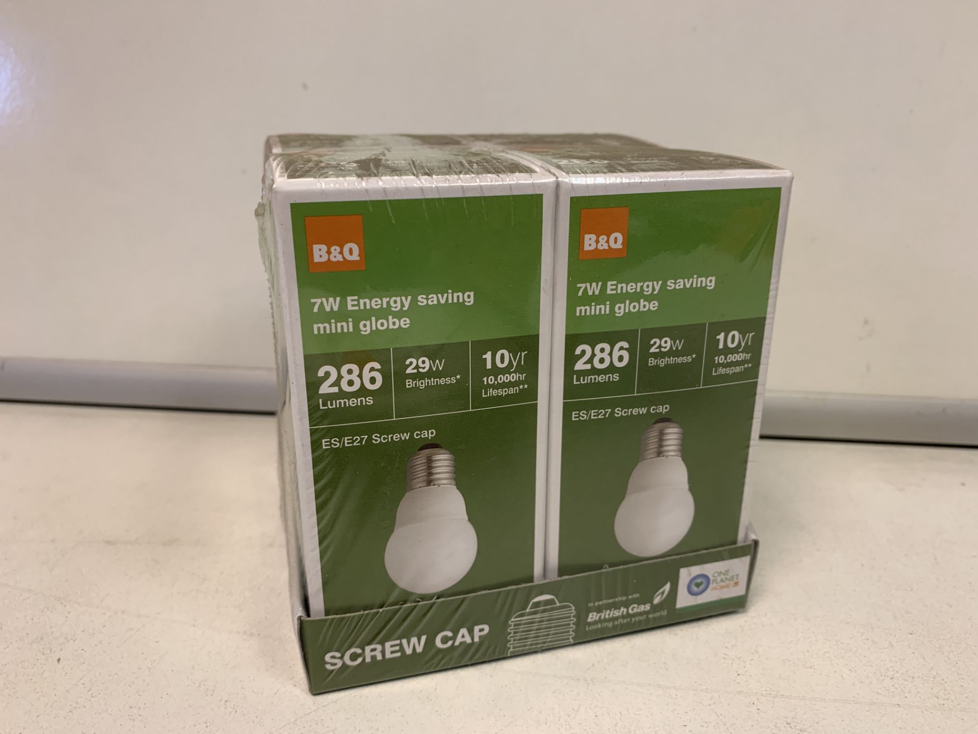 100 X BRAND NEW 7W ENERGY SAVING MINI GLOBE LIGHTS