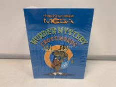 APPROX 200 X BRAND NEW MEGA MURDER MYSTERY CROSSWORDS BOOKS
