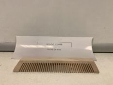 600 X BRAND NEW GILCHRIST AND SOAMES WOOD COMBS