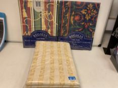 20 X NEW PACKAGED PAIRS OF ASSORTED LUXURY CURTAINS