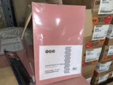 50 X BRAND NEW PACKS OF 10 PUNCHED SQUARE CUT FOLDERS