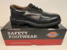 6 X BRAND NEW DICKIES SAFETY EXECUTIVE SHOES SIZE 8