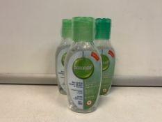 600 X NEW SEALED IBCCCNDC 50ML INSTANT HAND SANITISER. INHIBITS 99.9% OF BACTERIA