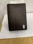 BRAND NEW ALFRED DUNHILL Gt Dunhill L Canvas 6Cc Card C, BLACK (440) RRP £119 - 2