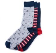 BRAND NEW BARBOUR PACKS OF 3 SOCKS RRP £30 EACH - 10