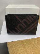 BRAND NEW ALFRED DUNHILL Gt Dunhill L Canvas Bus Card C, BLACK (464) RRP £139 - 2