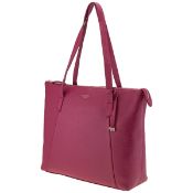 BRAND NEW RADLEY Radley L Zip Top Tote, RASPBERRY (9512) RRP £180 P3-1