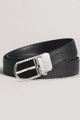 BRAND NEW ALFRED DUNHILL Gt 30Mm Aut Insrt BELT, BLACK ONE SIZE (328) RRP £289 - 2