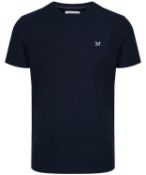 BRAND NEW CREW CLOTHING CLASSIC TEE NAVY SIZE MEDIUM RRP £25 - 4