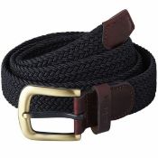 BRAND NEW BARBOUR WEBBING BELT NAVY BLUE SIZE LARGE RRP £40 - 4