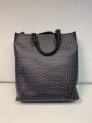 BRAND NEW ALFRED DUNHILL Gt Et Lugg Canvas N/S Tote, GRY (039) RRP £1000 -1