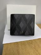 BRAND NEW ALFRED DUNHILL Gt Cadogan Coin Purse, GRY (415) RRP £259 - 1