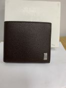 BRAND NEW ALFRED DUNHILL D Belgrave 4Cc&Coin Pur, DARK CHOCOLATE (790) RRP £269 - 2
