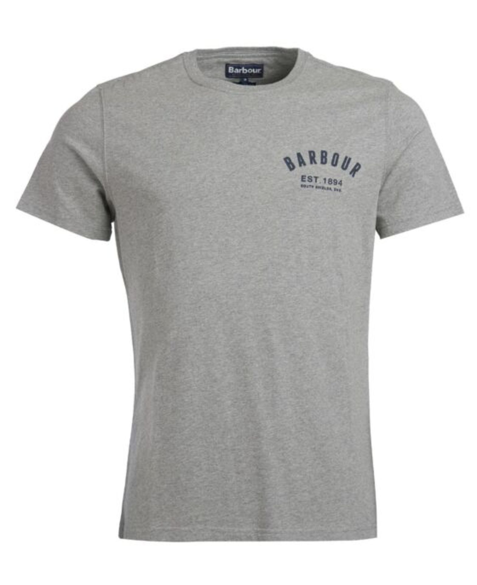 BRAND NEW BARBOUR PREPPY T SHIRT GREY MARL SIZE XL RRP £40 -1