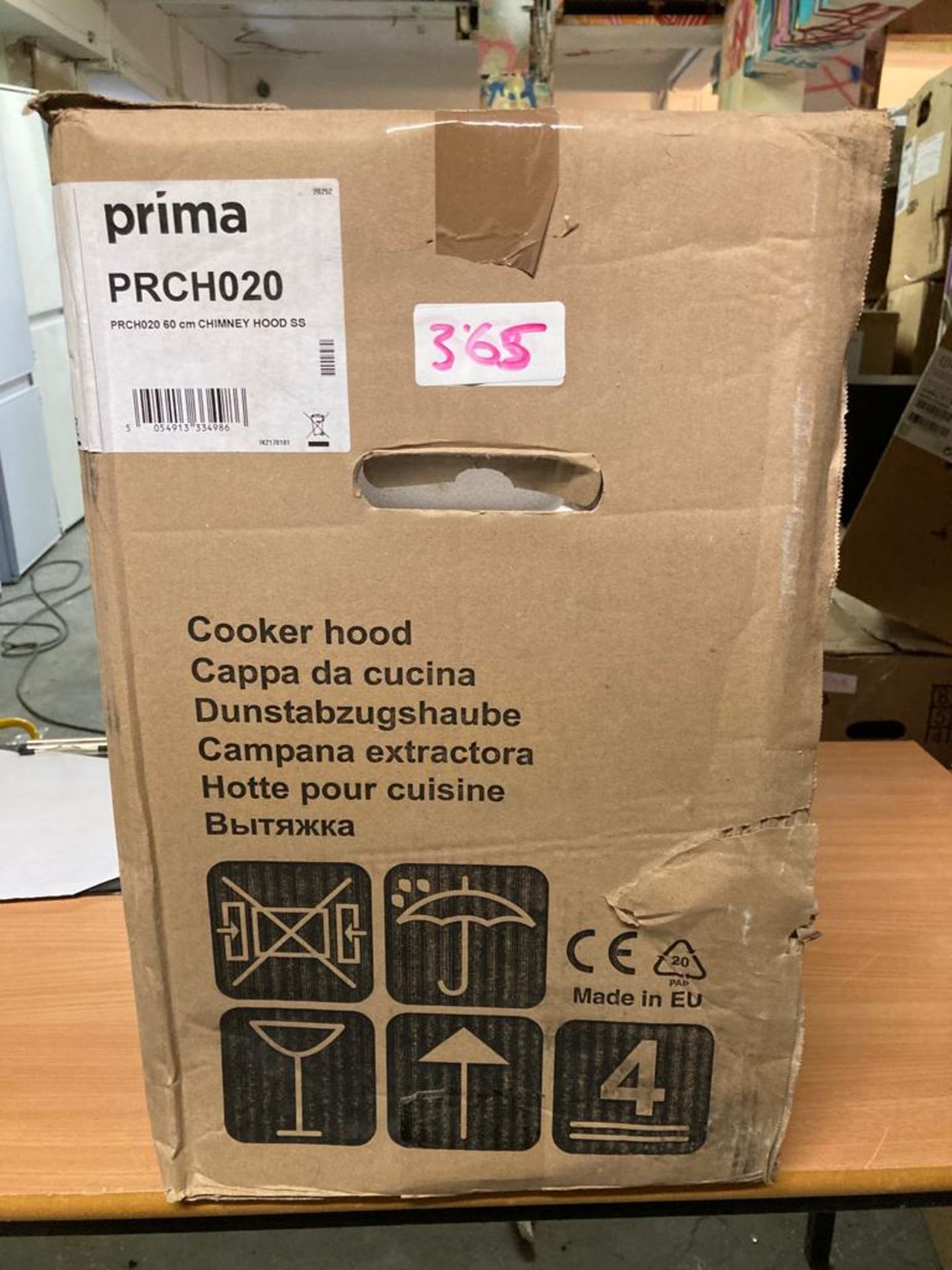 PRIMA PRCH020 60CM HOOD