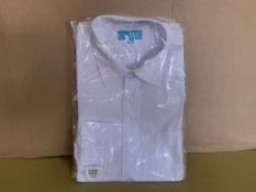 42 X BRAND NEW PHOENIX WHITE SHIRTS IN VARIOUS SIZES R15
