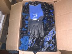 APPROX 100 X BRAND NEW PAIRS OF UVEX WET PLUS WORK GLOVES R15 P