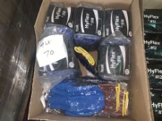 70 X BRAND NEW PAIRS OF ASSORTED WORK GLOVES IN VARIOUS SIZES R15