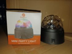 90 X POWERFULL MINI PARTY LIGHTS (PLEASE NOTE THESE ARE CUSTOMER RETURNS) R19