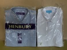 37 X BRAND NEW HENBURY AND PHOENIX SHIRTS IN VARIOUS SIZES AND COLOURS R15
