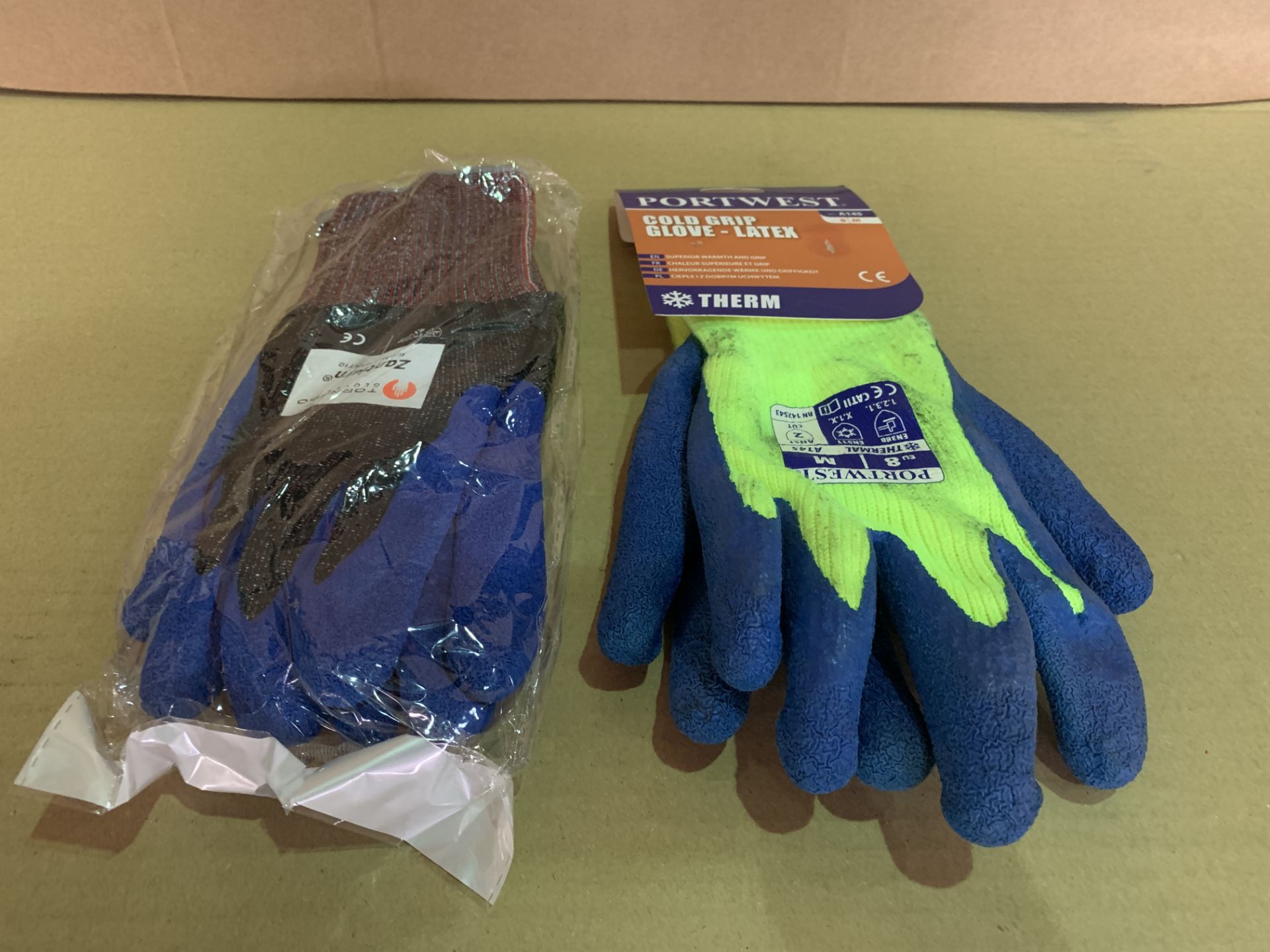 60 X BRAND NEW PAIRS OF ASSORTED WORK GLOVES IN VARIOUS STYLES AND SIZES R15