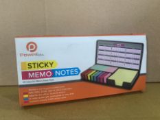 48 X BRAND NEW POWERFULL STICKY MEMO NOTES KITS (ROW15)