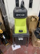 RYOBI 2500W SILENT SHREDDER (UNCHECKED, UNTESTED) PCK