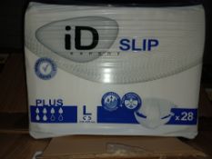 20 X BRAND NEW PACKS OF 28 ID SLIP EXPERT PADS IN 5 BOXES R9
