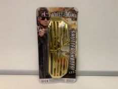 28 X BRAND NEW WRESTLE MANIA SHUTTER SHADES (PCK)