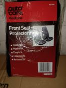 40 X AUTOCRE FRONT SEAT PROTECTORS, WASHABLE, EASY TO FIT, UNIVERSAL FIT - U2