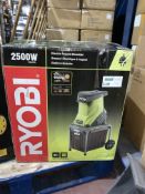 1 X BOXED RYOBI ELECTRIC IMPACT SHREDDER 2500W 40L CAPACITY UPTO 45MM SHRED UNCHECKED/UNTESTED