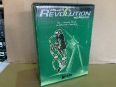 BRAND NEW MILLER BY HONEYWELL R2 REVOLUTION CONSTRUCTION 2 POINT COMFORT DURAFLEX SIZE L/XL RRP £220