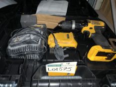 DEWALT CORDLESS DRILL 18V LITHIUM ION 5.0AH COMES WITH 1 BATTERY, CHARGER AND CARRY CASE UNCHECKED/
