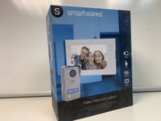 SMARTWARES 2 WAY SPEECH TOUCH BUTTON VIDEO INTERCOM SYSTEMS