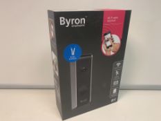 BYRON SMARTWARES MAINS POWERED WIFI VIDEO DOORBELL