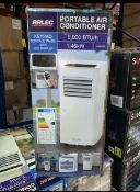 BOXED ARLEC 5000BTU PORTABLE AIR CONDITIONER 1.46KW. UNCHECKED/UNTESTED