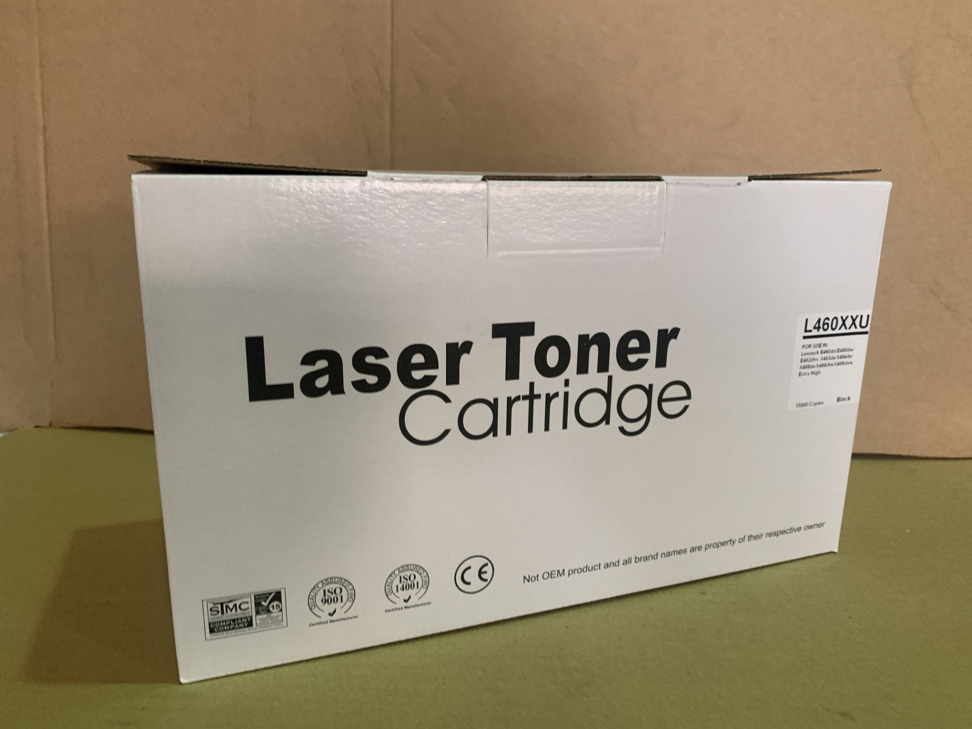 17 X BRAND NEW LASER TONER CARTRIDGES FOR LEXMARK MACHINES R15