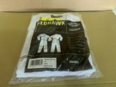 9 X BRAND NEW DICKIES REDHAWK WHITE COVERALLS (SIZES MAY VARY) R15 P