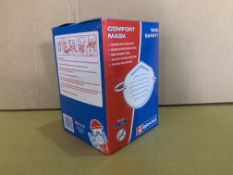 10 X BRAND NEW PACKS OF 50 BRAND COMFORT NON SAFETY MASKS R15