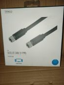 48 X BRAND NEW TESCO 5M SATELLITE CABLES R9