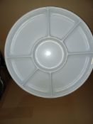 60 X BRAND NEW PLATTER TRAYS IN 10 BOXES R19