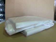 1200 X BRAND NEW CLEAR SACKS 38 X 48 X 60 R15