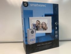 SMARTWARES 2 WAY SPEECH TOUCH BUTTON VIDEO INTERCOM SYSTEMS