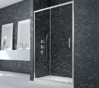 (Q100) Merlyn Ionic Essence Framed Sliding Door 1000x1900mm Height. RRP £837.99. Finish off the look