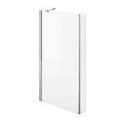 (SUPRM221) NEW 1500mm L Shape Bath Screen. RRP £189.99.4mm Tempered Saftey Glass Screen Comes