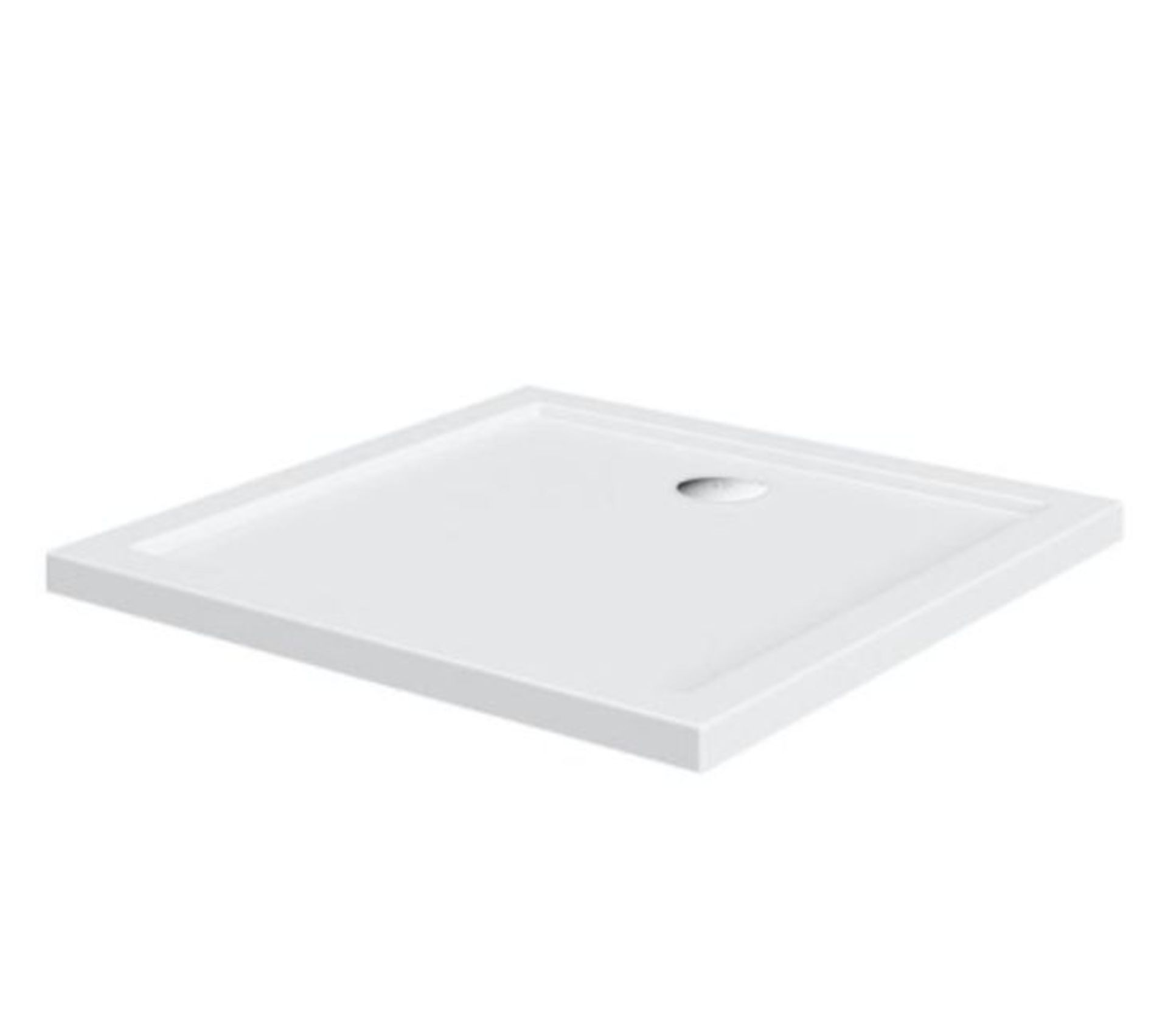 (SUP32) New 900x800mm Rectangular Ultra Slim Stone Shower Tray.Low profile ultra slim design Gel